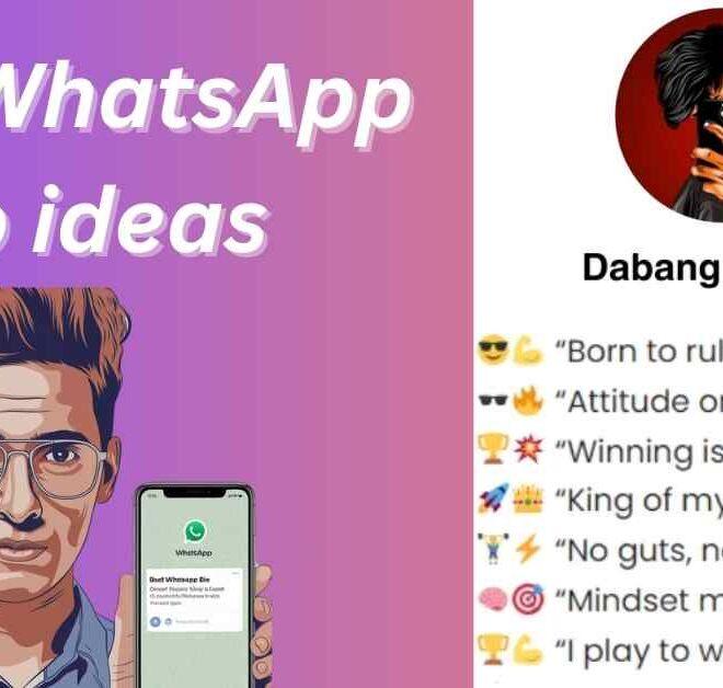 Best 500+ Whatsapp Bio | Cool, Funny, Creative whatsapp about lines