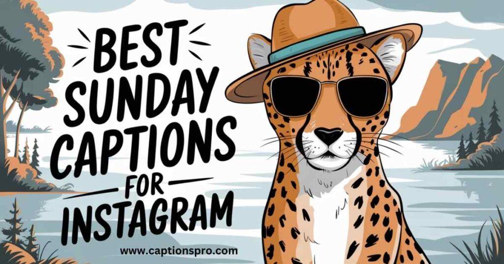 Best Sunday Captions for Instagram