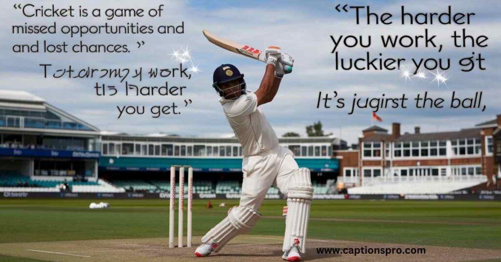 Cricket quotes for Instagram bio