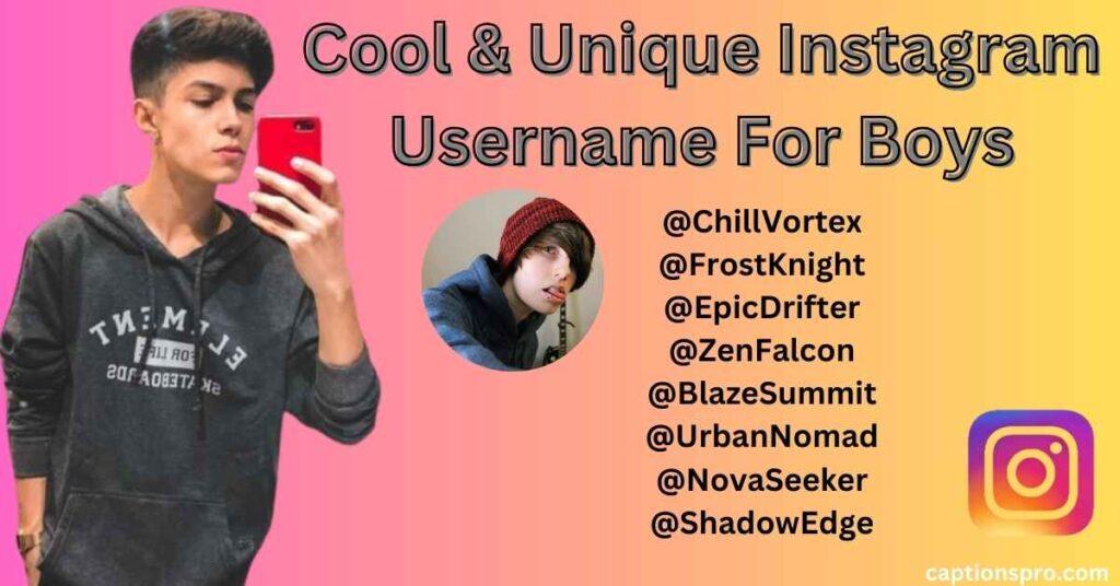 Instagram Username For Boys Attitude