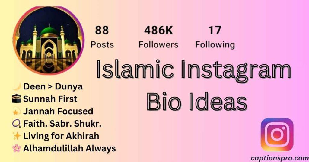 Islamic Instagram Bio Ideas