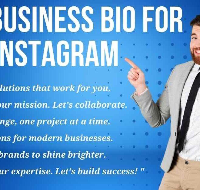 200+ Best Business Bio For Instagram In 2025 – Captions Pro