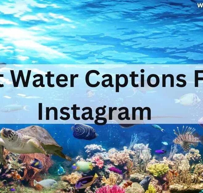200+ Best Water Captions For Instagram In 2025 – Captions Pro