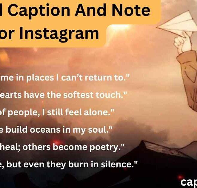 300+ Best Sad Note For Instagram 2025 – Captions Pro