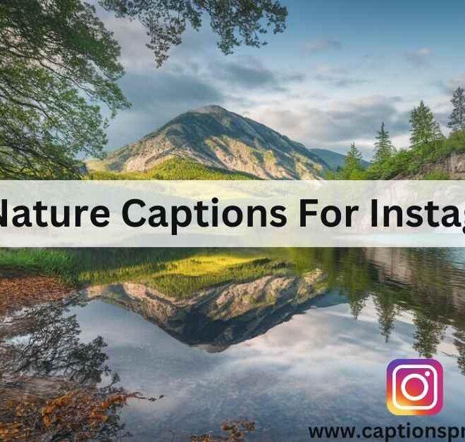 300+ Best Nature Captions For Instagram in 2025 – Captions Pro