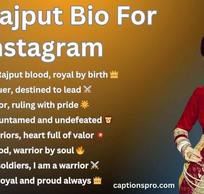 300+ Best Rajput Bio For Instagram 2025 – Captions Pro