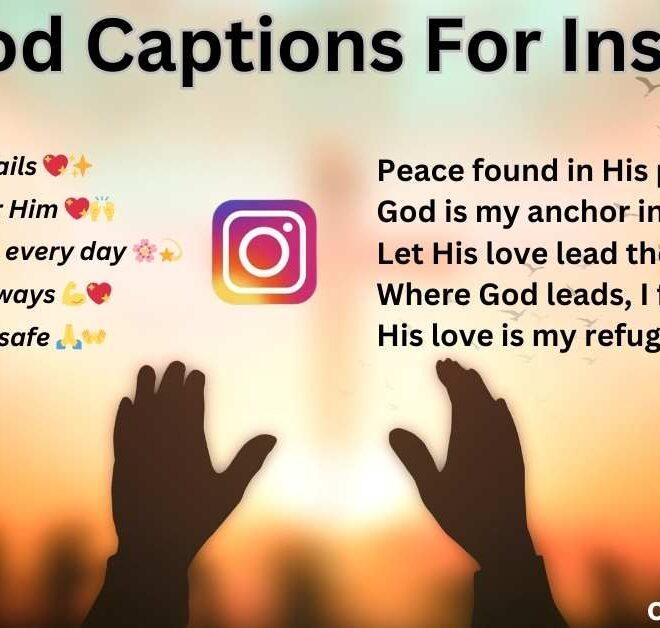 360+ Best God Captions For Instagram 2025 – Captions Pro