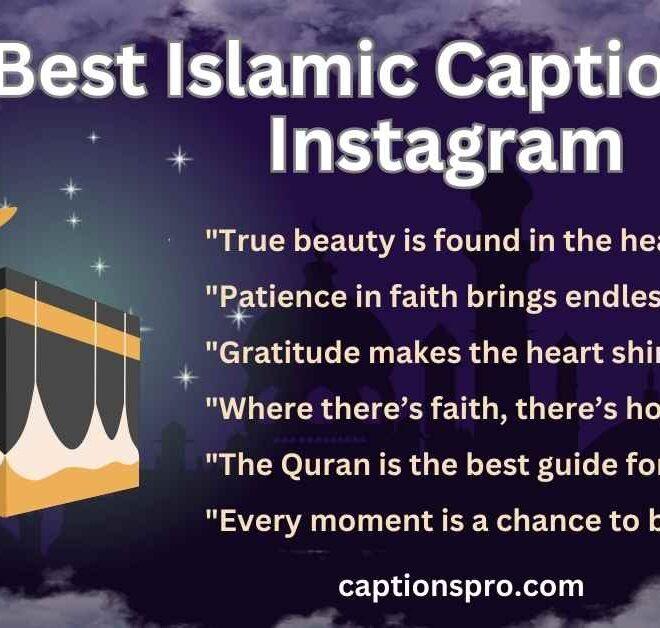 400 + Best Islamic Captions For Instagram 2025 – Captions Pro