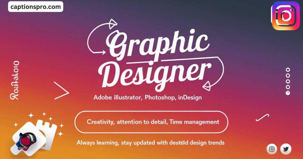 Best graphic designer bio for instagram