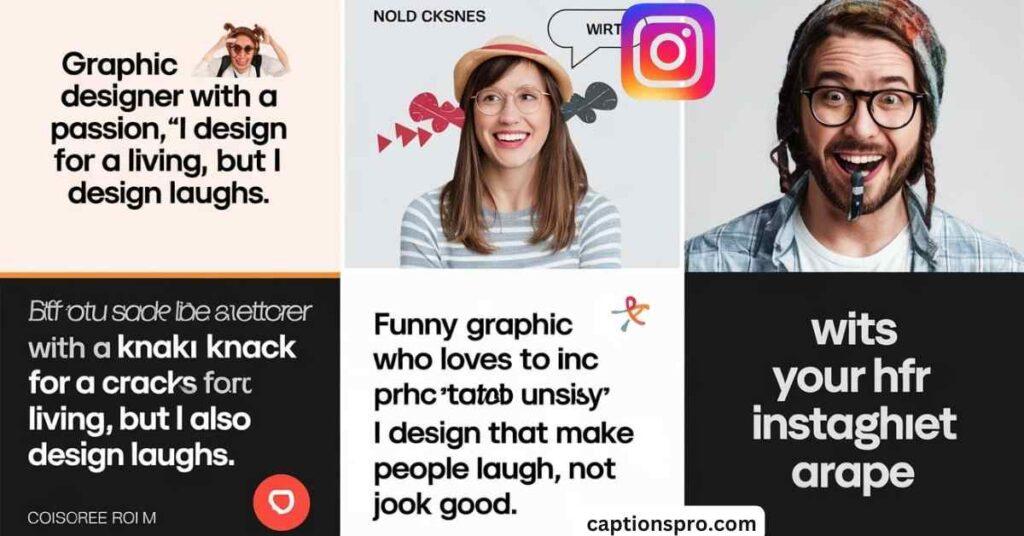 Funny Graphic Design Instagram Bios