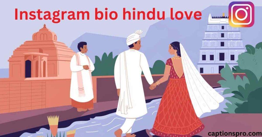 Instagram bio hindu love