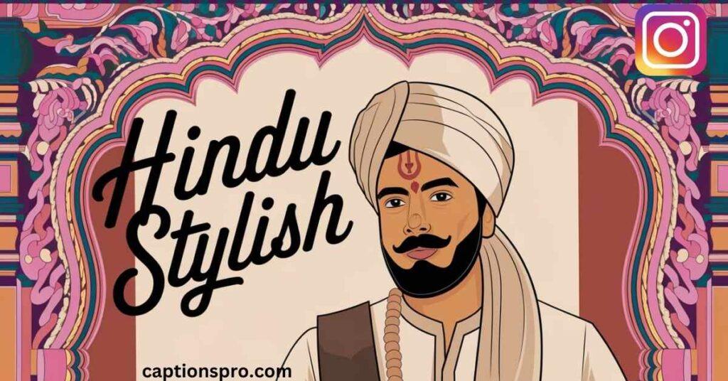Instagram bio hindu stylish