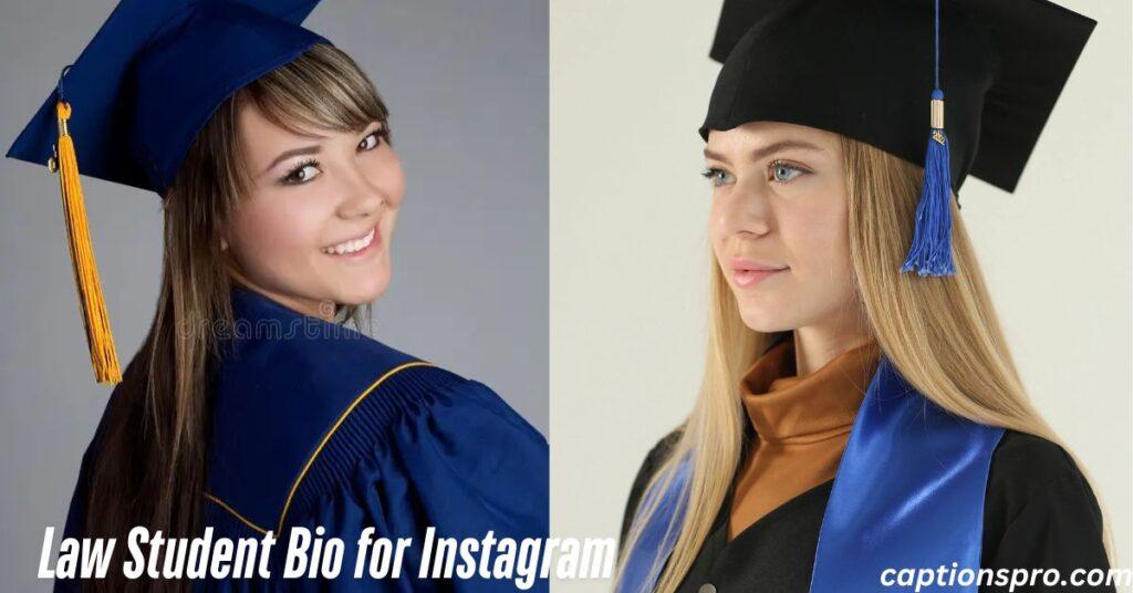 Law Student Bio for Instagram