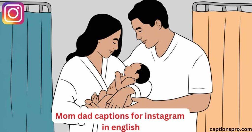 Mom dad captions for instagram in english