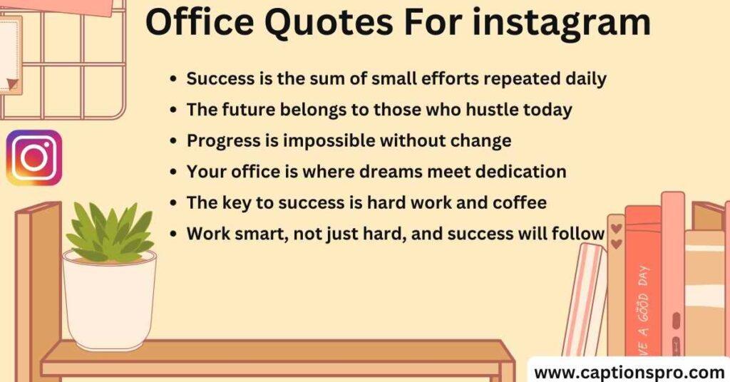 Office quotes for instagram