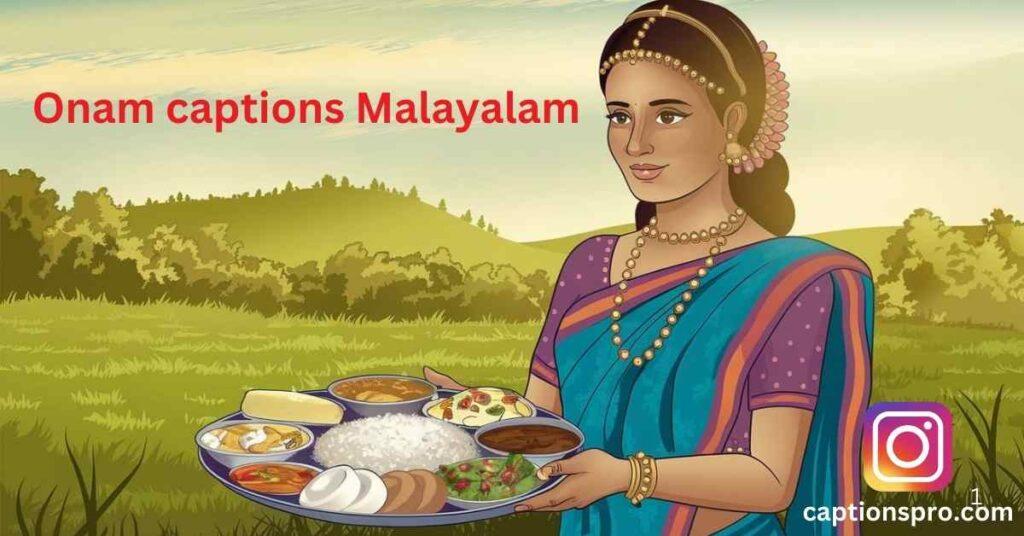 Onam captions Malayalam