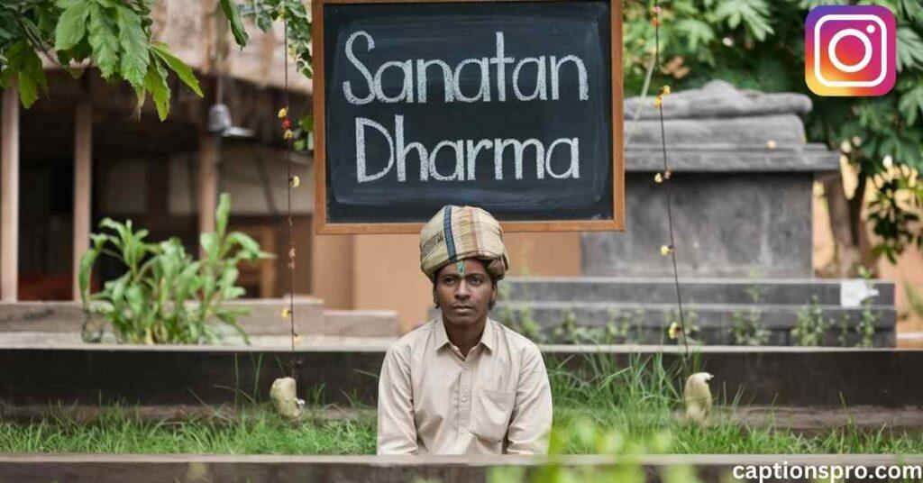 Sanatan Dharma Bio For Instagram