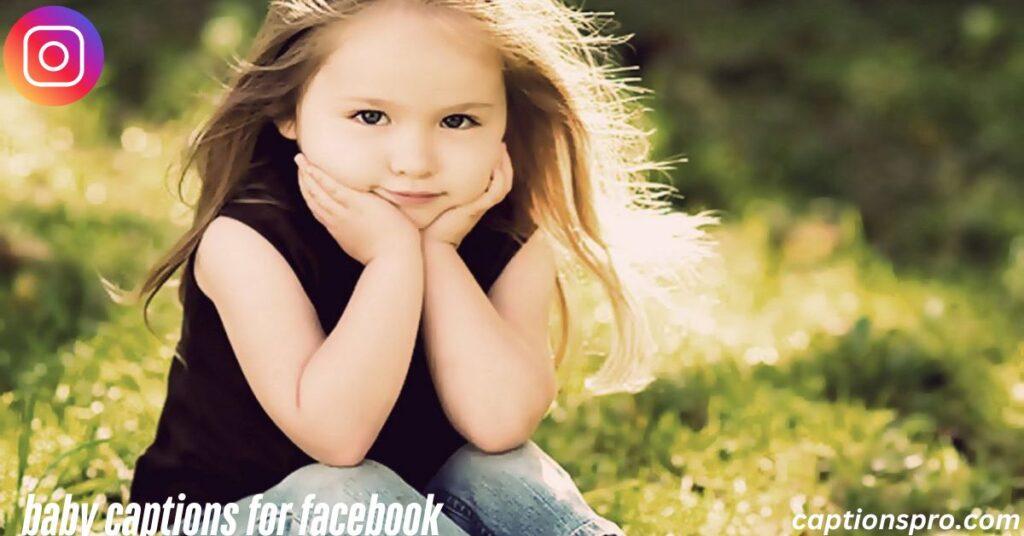 baby captions for facebook