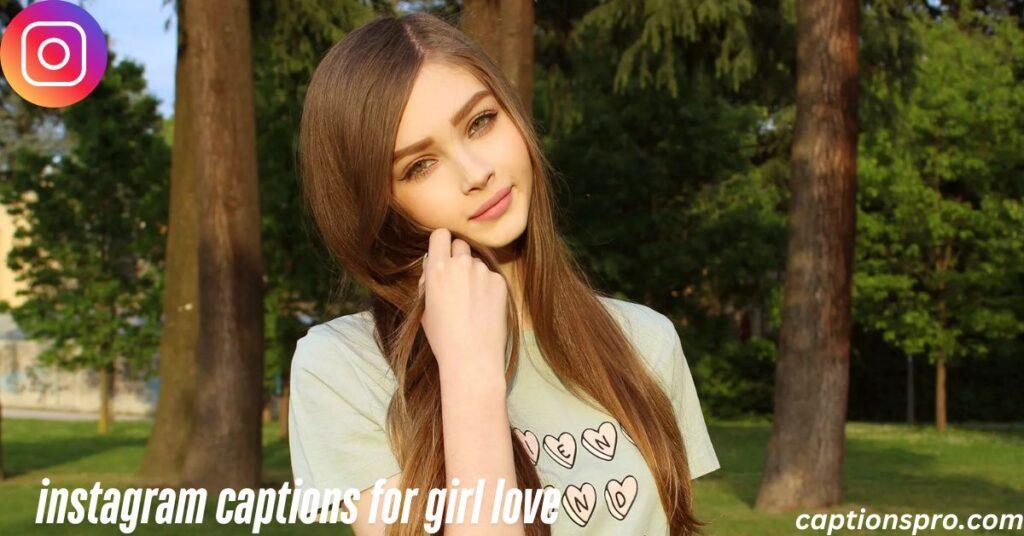 instagram captions for girl love