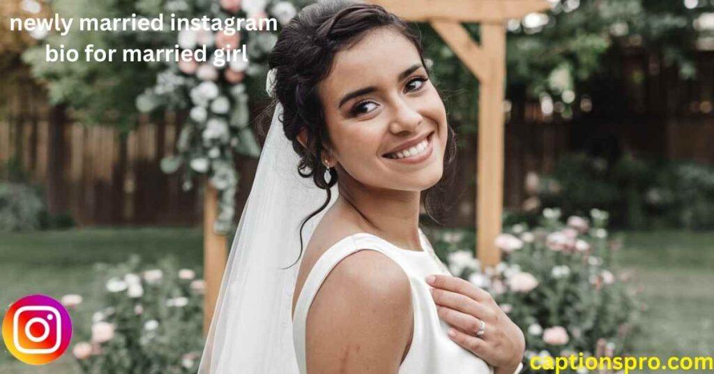 newly married instagram bio for married girl
