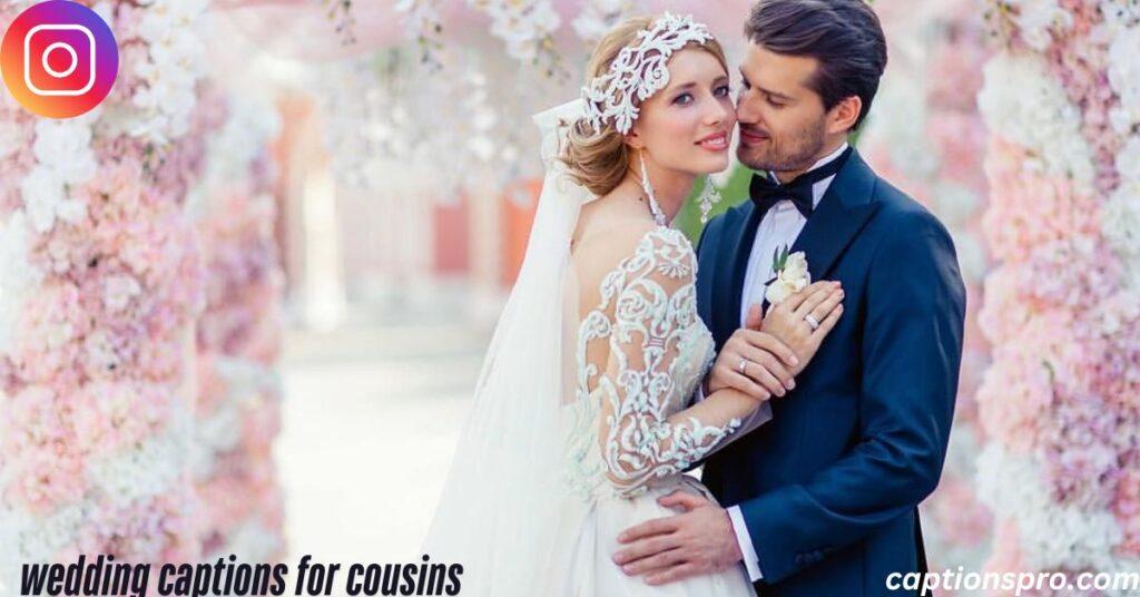 wedding captions for cousins