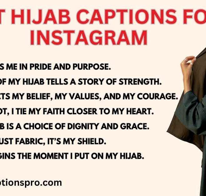 250+ Best Hijab Captions For Instagram 2025 – Captions Pro