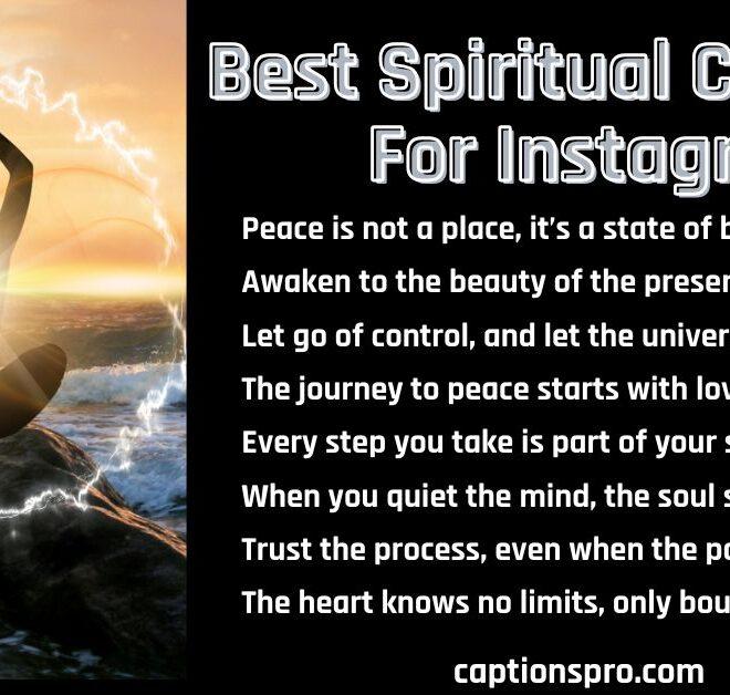 305+ Best Spiritual Captions For Instagram 2025 – Captions Pro