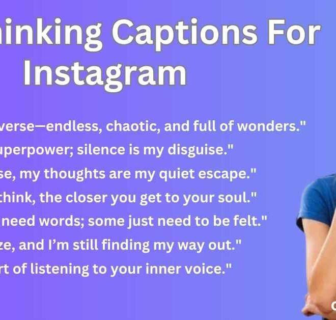 381+ Best Thinking Captions For Instagram 2025 – Captions Pro