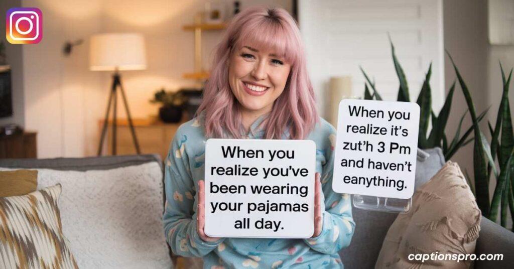 Funny thinking captions for instagram