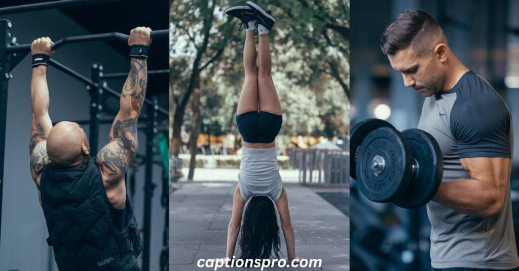 Savage fitness captions for Instagram
