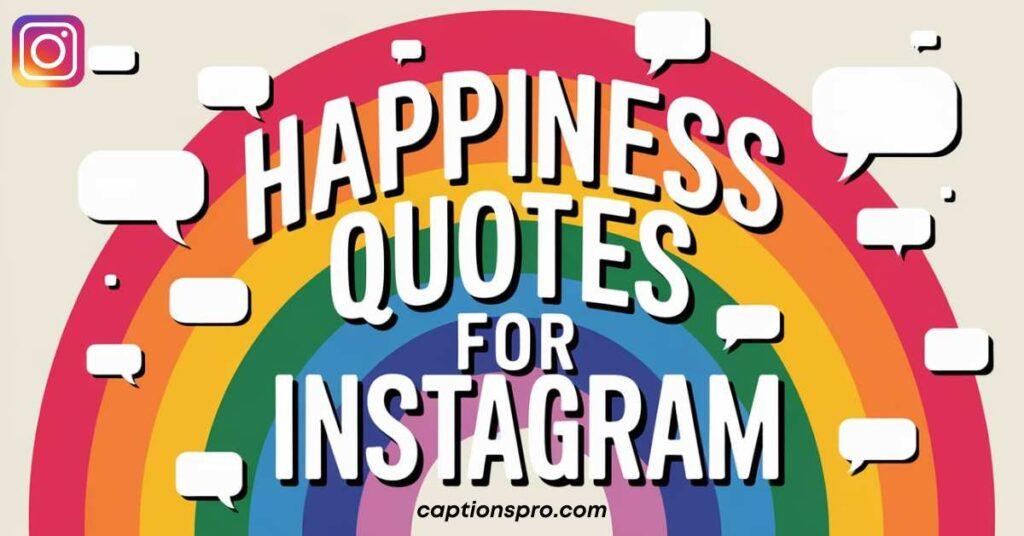 happiness quotes for instagram