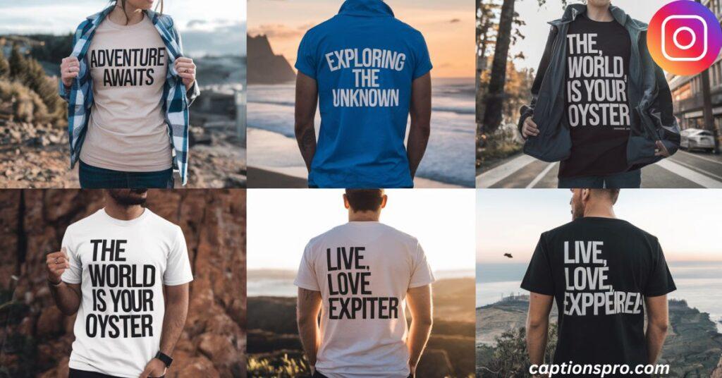 shirt bio for instagram