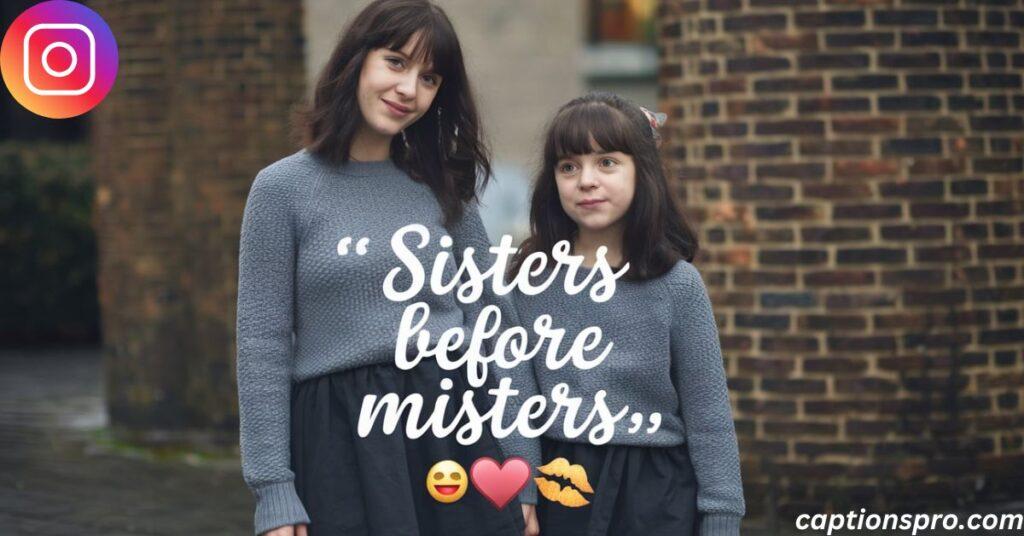 sister love captions for instagram