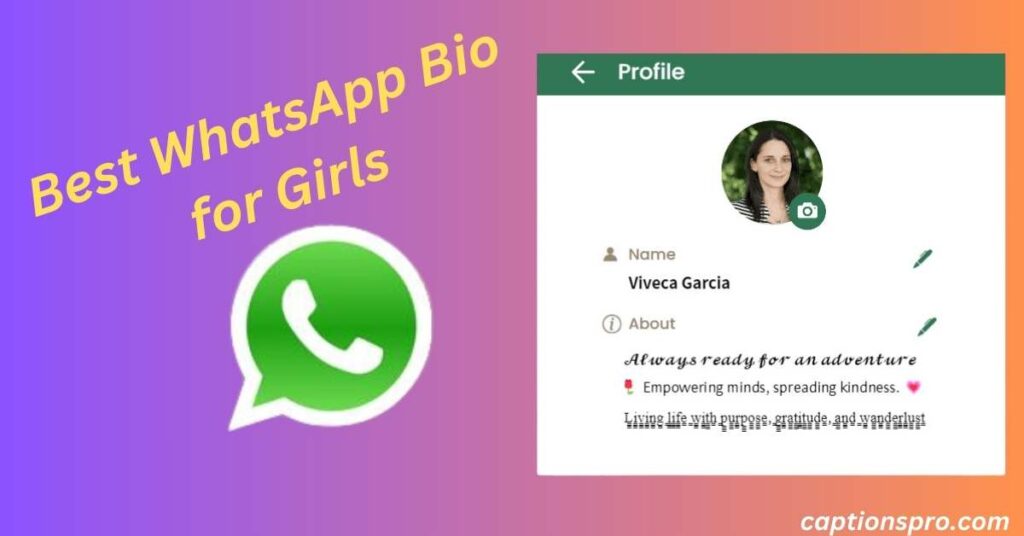 Best WhatsApp Bio for Girls