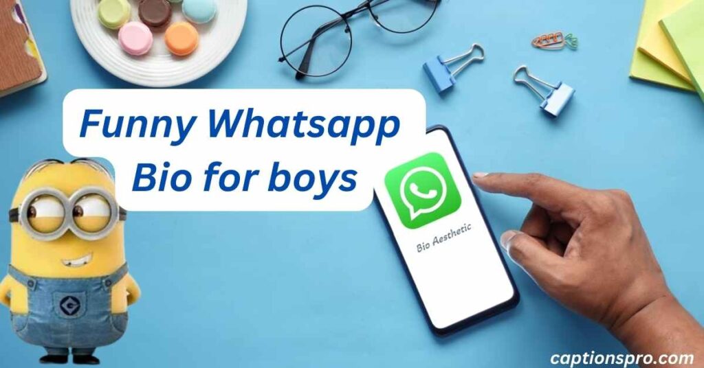 Funny Whatsapp Bio for boys