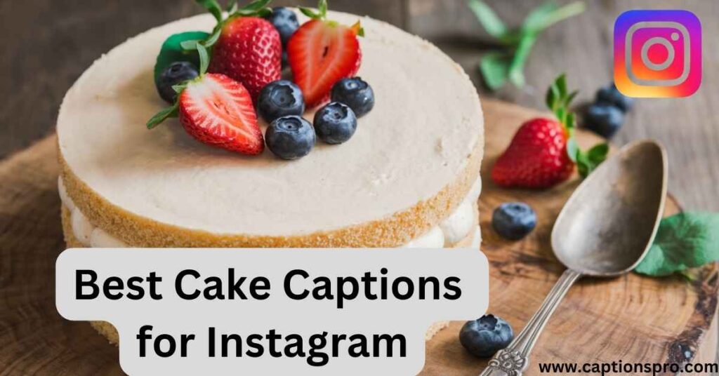 Best Cake Captions for Instagram