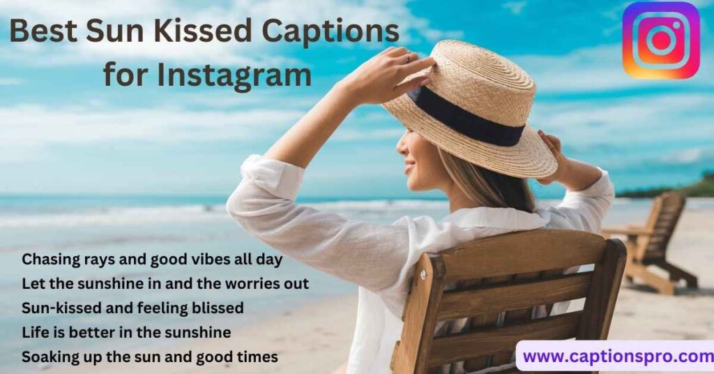 Best Sun Kissed Captions for Instagram