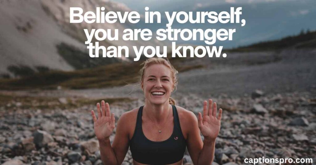 Motivational smile captions for Instagram