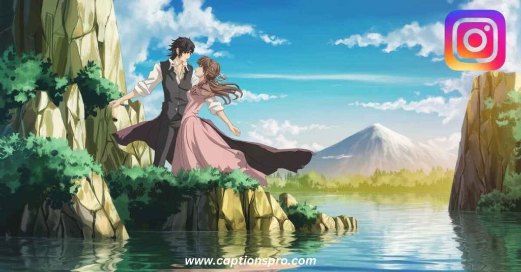 Romantic Anime Bio for Instagram