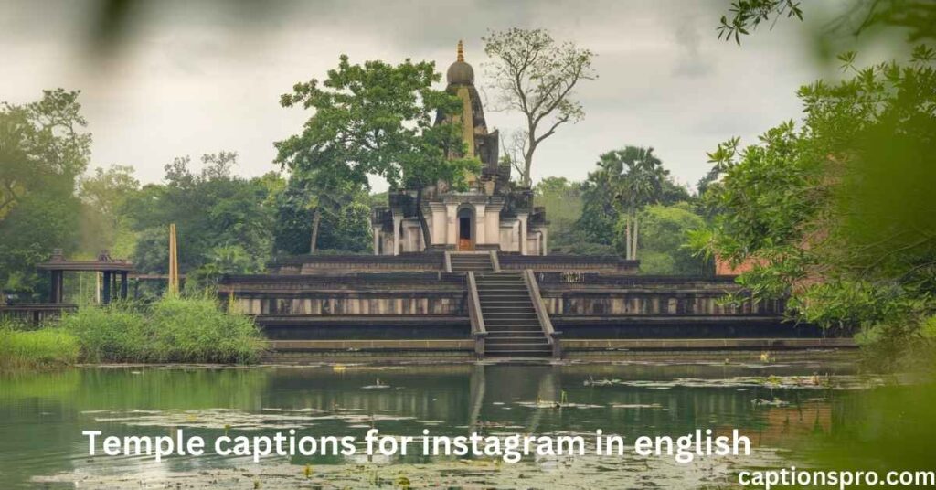 Temple captions for instagram in english
