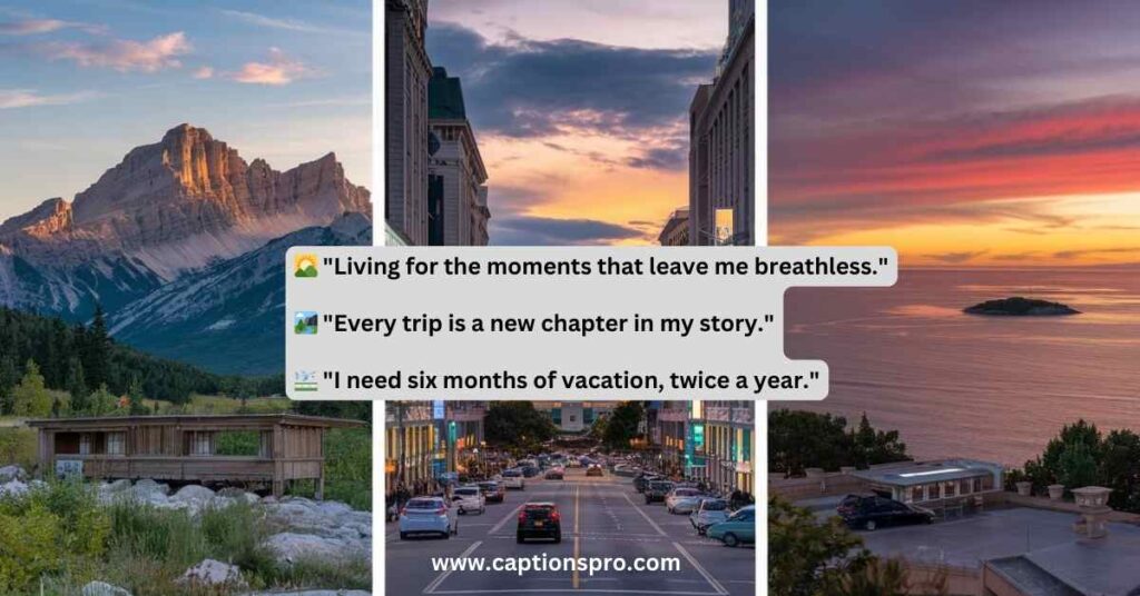 Travel Instagram Captions
