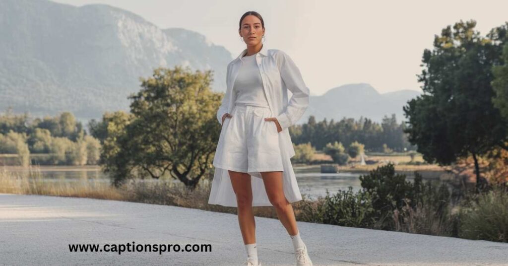 White Outfit Captions for Instagram