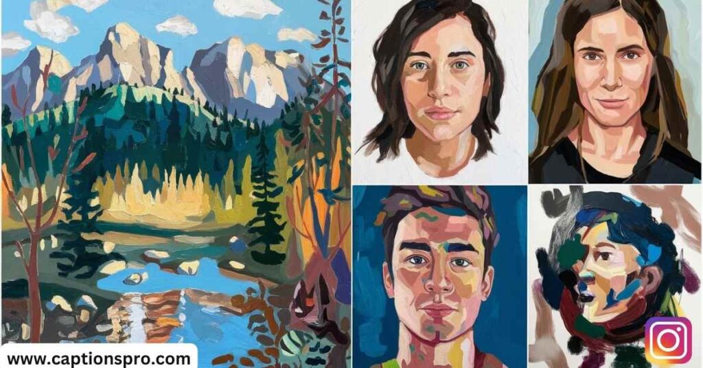 Bio for painting artist on Instagram