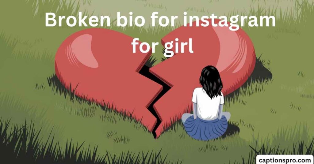 Broken bio for instagram for girl