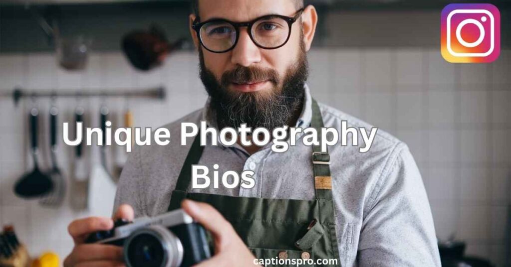 Unique Photography Bios