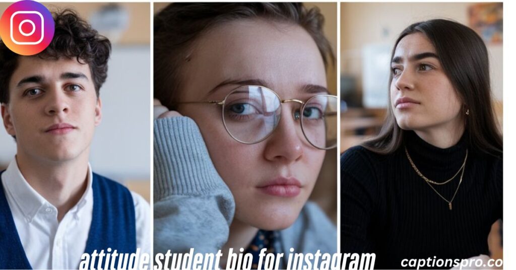 attitude student bio for instagram