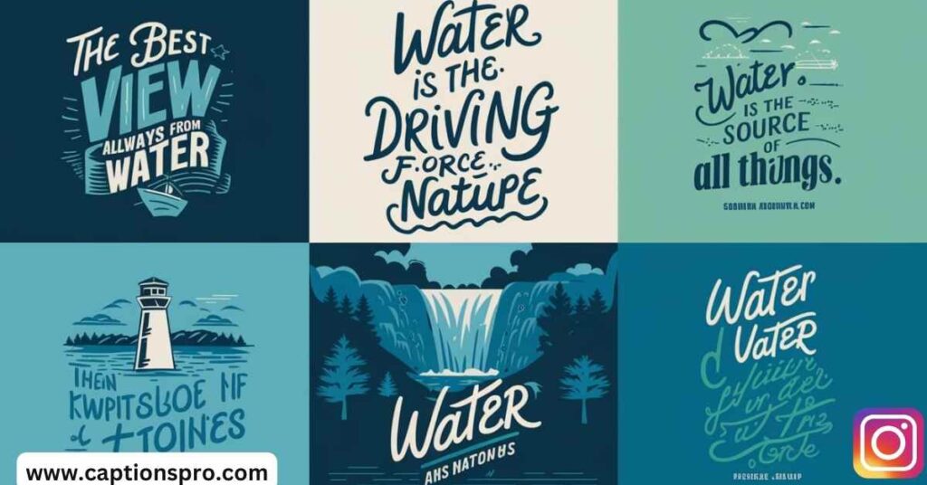 water quotes for instagram