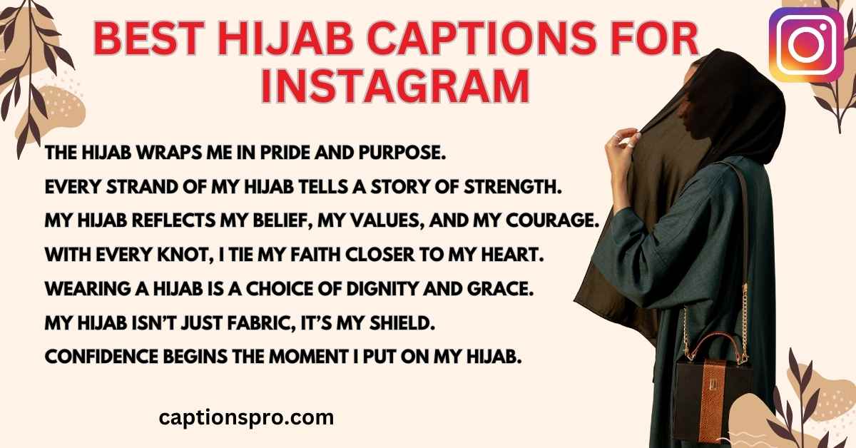 250+ Best Hijab Captions For Instagram 2025 - Captions Pro