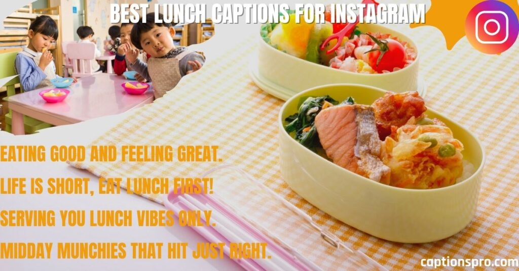 Best Lunch Captions for Instagram