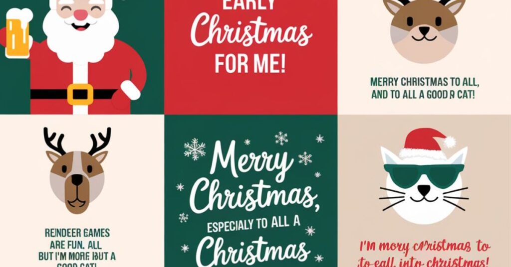 Early Christmas captions